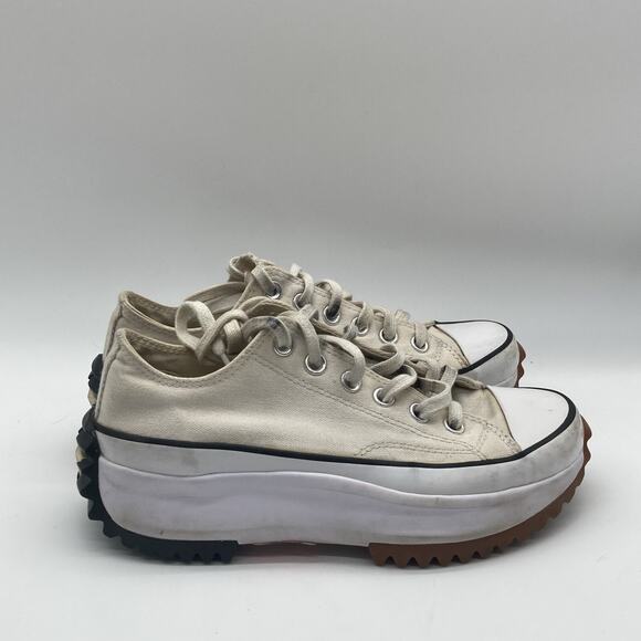 Mens Size 5 Converse Run Star Hike White 168817C Chunky Platform Sneakers - Picture 1 of 9